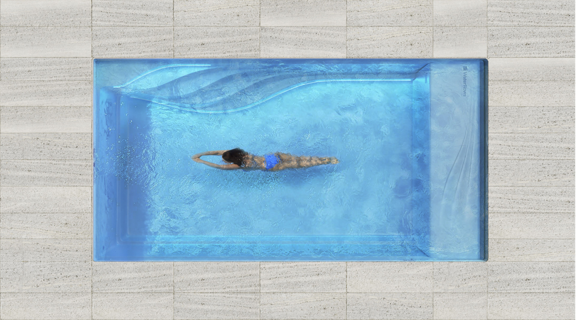 Keramický bazén Waterrows Single